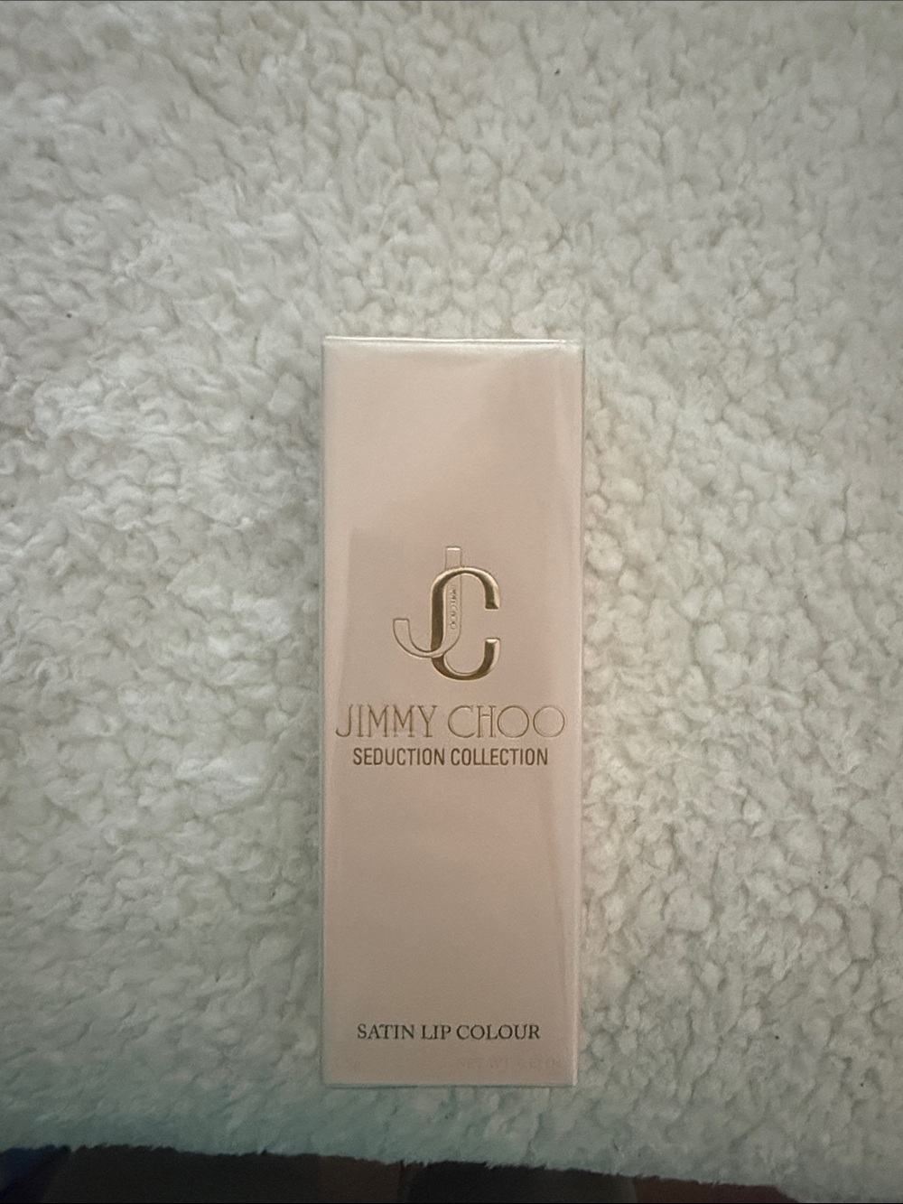 Jimmy Choo Satin Lip stick shade peach Melba 017